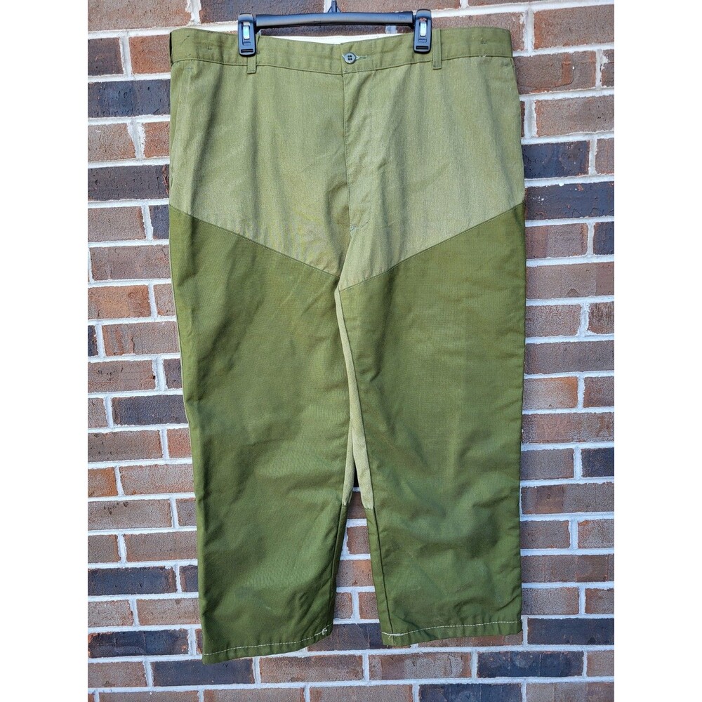 Vintage Rattlers Brand Olive Snake Bite Brush Pants Size 42x30 Made in USA